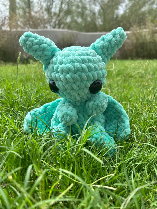 Teal Moth Snuggler