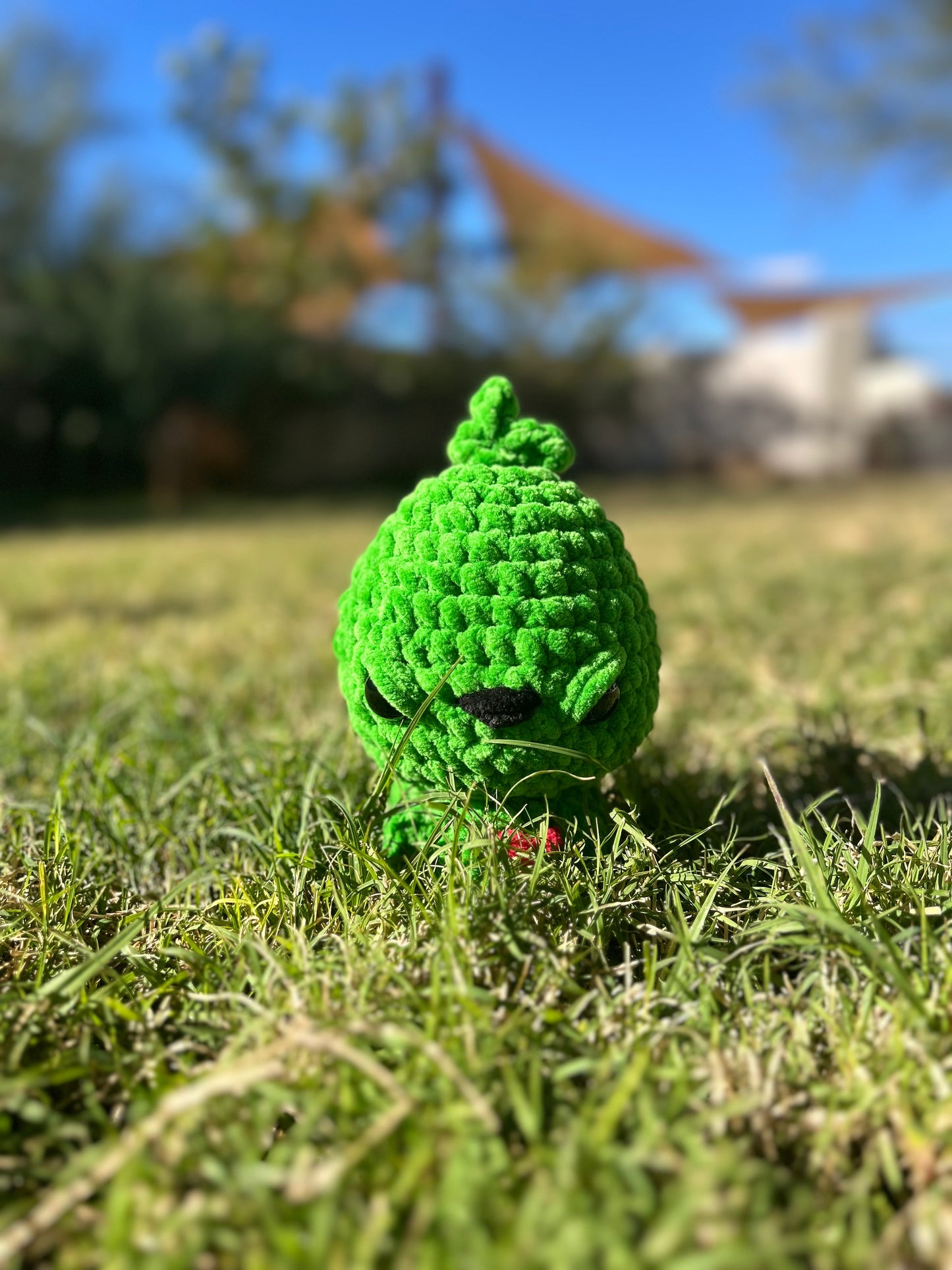 Angry Little Green Man