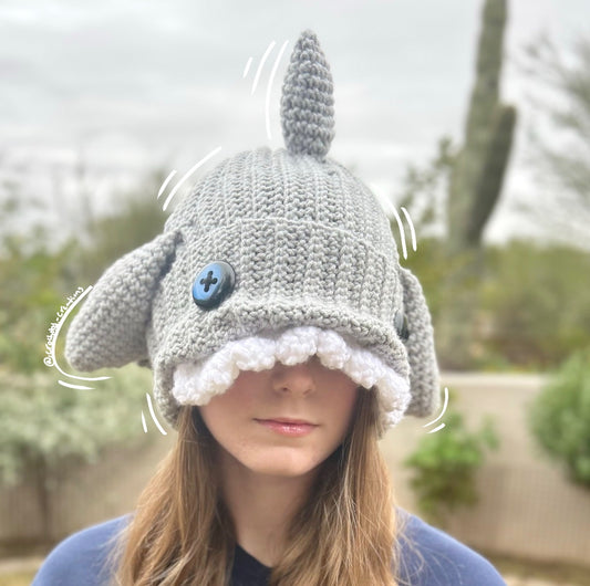 Cozy Shark Beanie Pattern