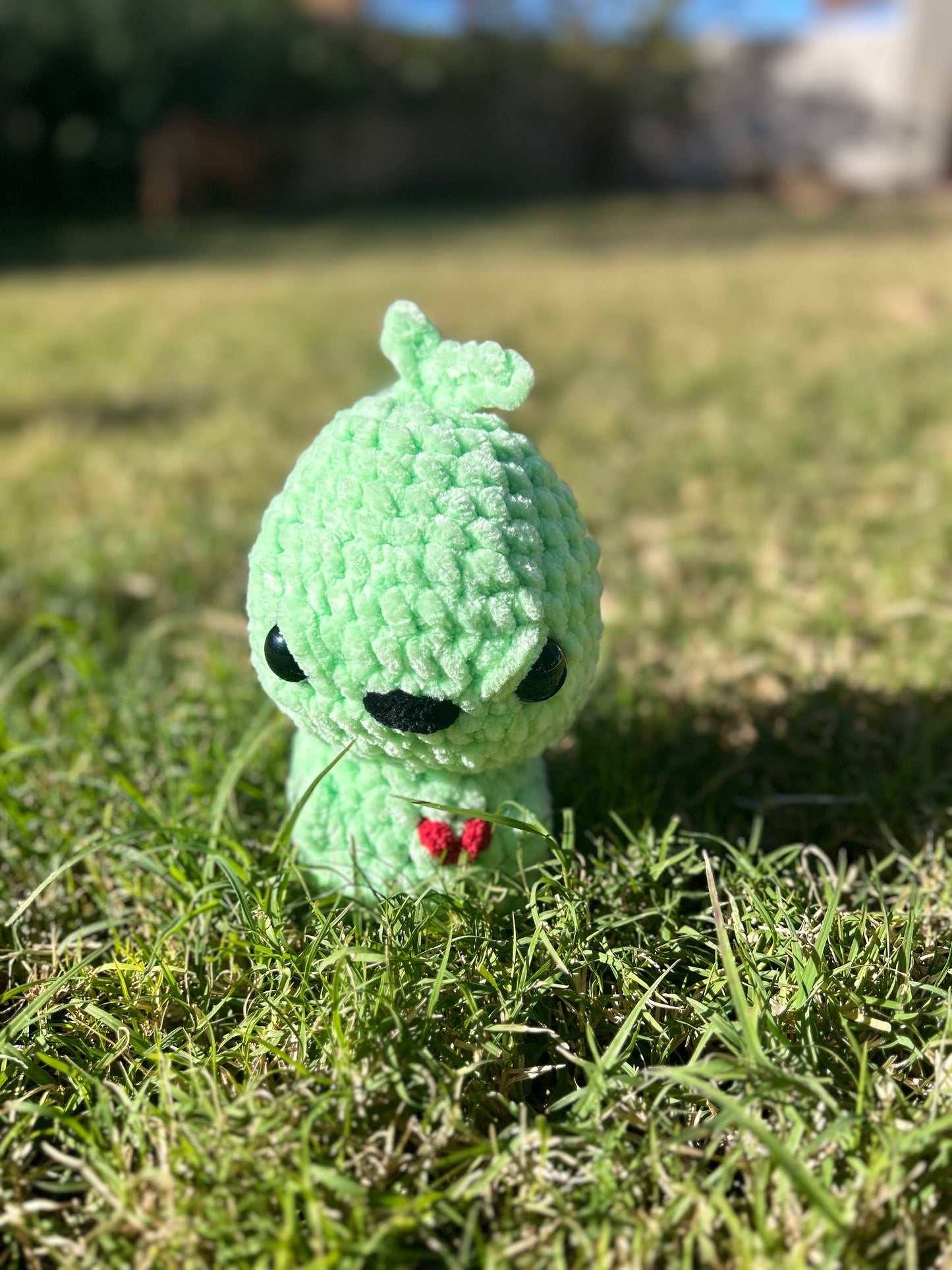 Angry Little Green Man